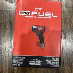 M18 FUEL Gen-2 18V Lithium-Ion Brushless Cordless Mid Torque 1/2 in. Impact Wrench w/Friction Ring