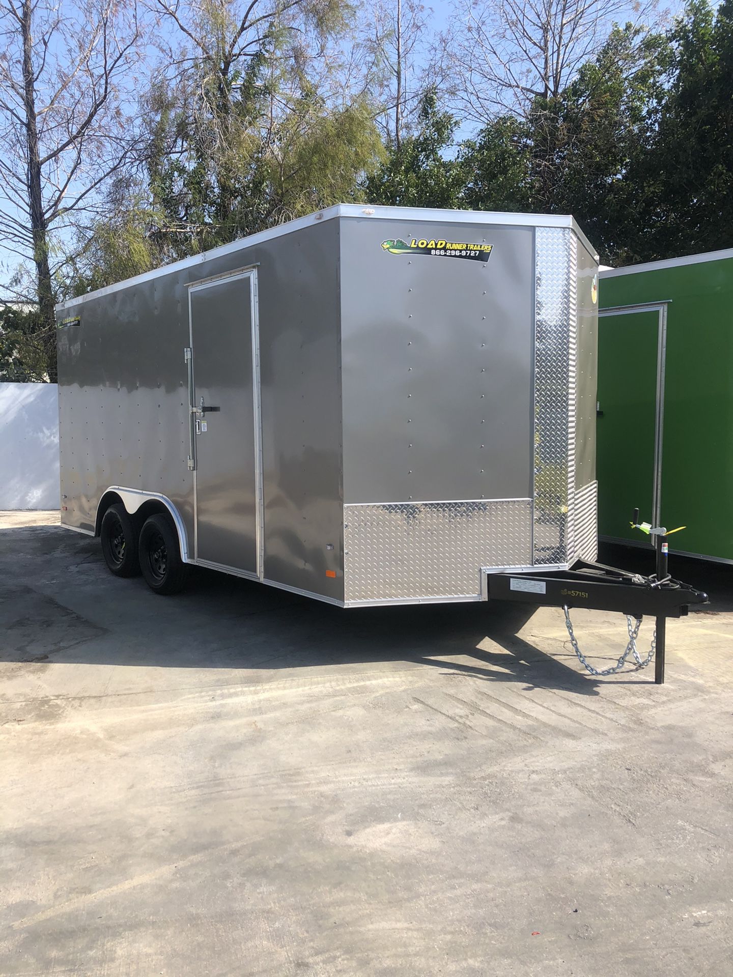 Enclosed Cargo Trailer 8.5-16 Covered Wagon