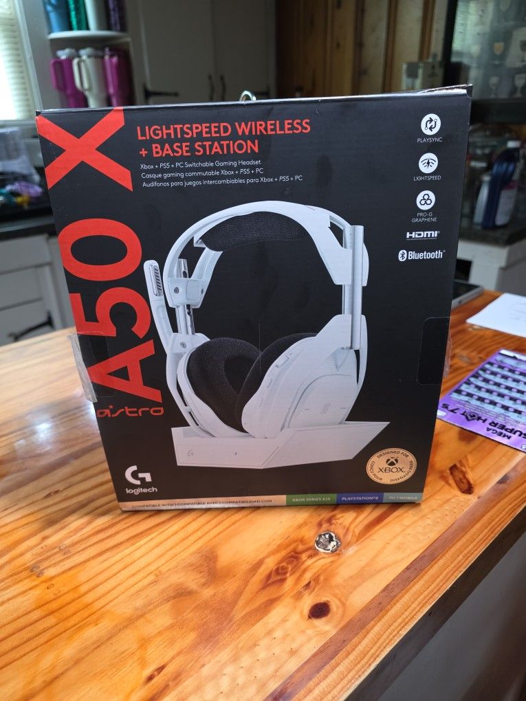 Astro A50x Wireless Gaming Headset + Base Station