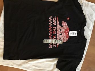 New vans shirts size medium