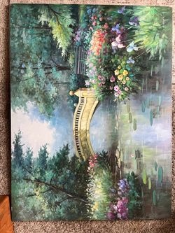 Bridge Cascade Painting
