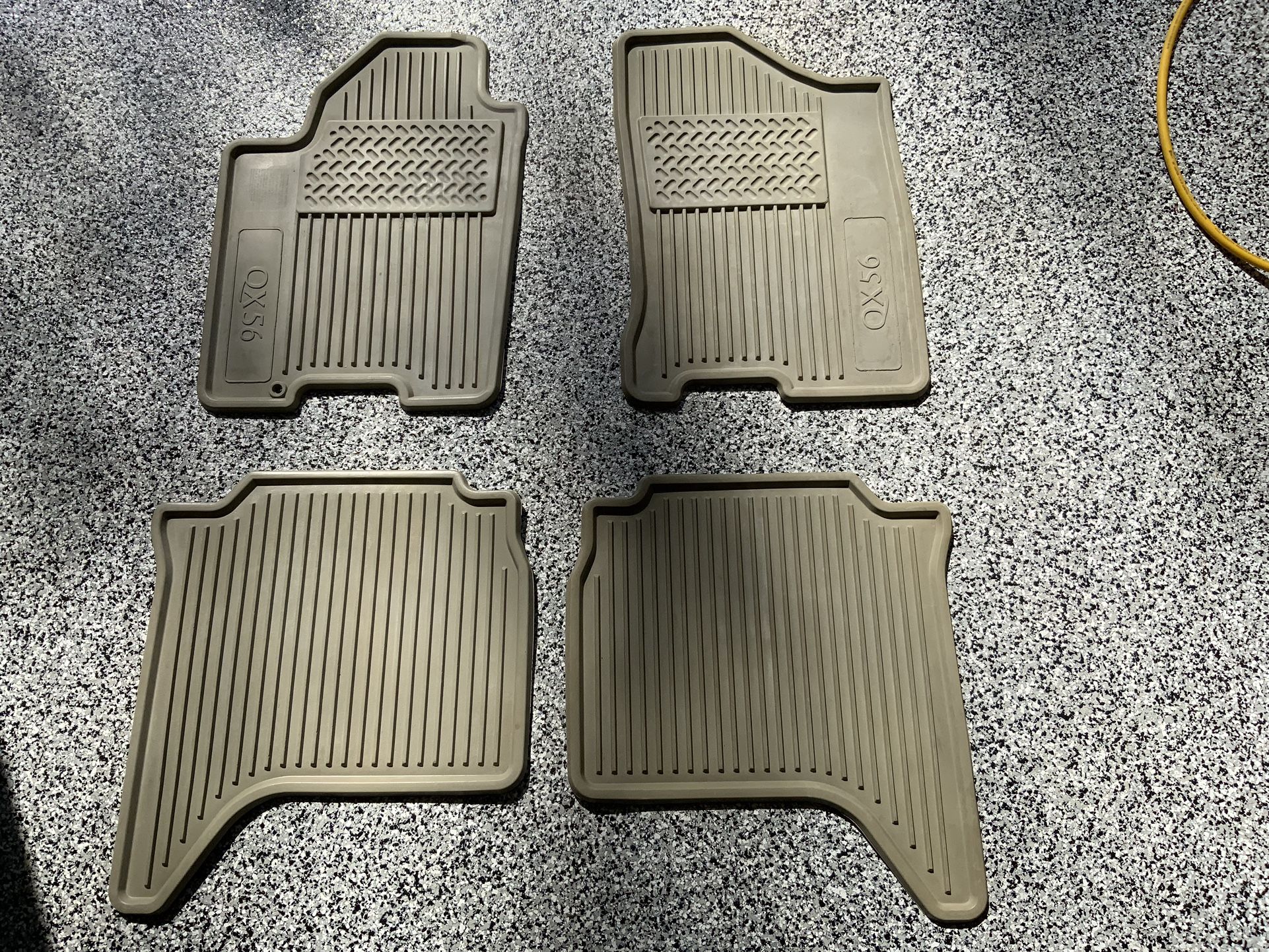 Weathertech Used Floor Mats and Cargo Liner and New Air Filter 2005-2010 Infiniti QX56