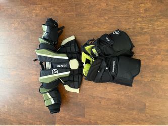 Junior goalie S/M warrior chest and pants. Read description