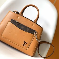 LV Women's Marelle Tote Medium Handbag Women's Bag