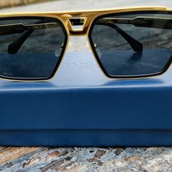  Louis Vuitton Evidence Metal Square Sunglasses