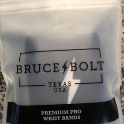 bruce bolt wrist bands new navy