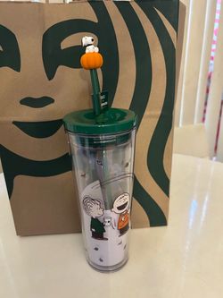 Starbucks Peanuts Snoopy Cold Cup