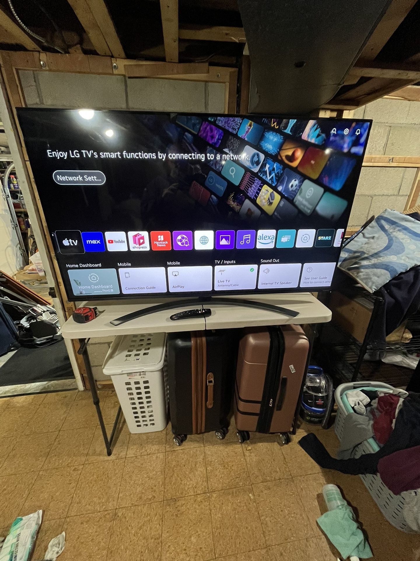 LG 55” Smart HDTV