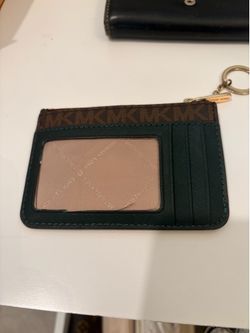 Authentic Michael Kors Zip Card Holder / Wallet