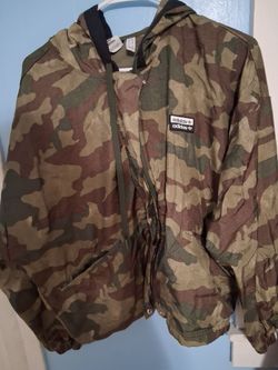 Adidas Originals Camo Windbreaker Jacket