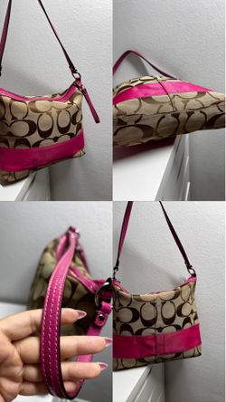 Pink coach purse