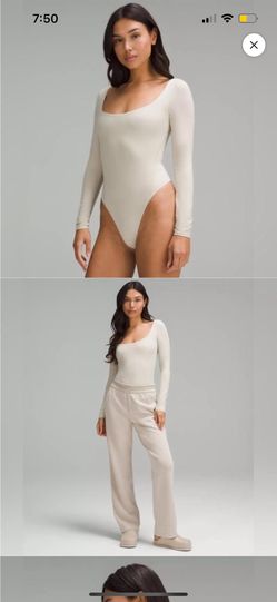 Lululemon Wundermost Long Sleeve Bodysuit