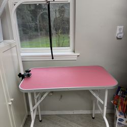 32in Foldable Pet Grooming Table 
