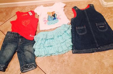 Girls brand name toddlers clothes size 3