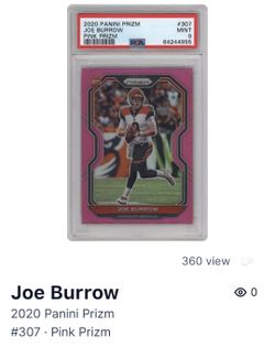 Joe Borrow PSA 9 2020 Prizm #307