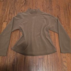 Camel Brown Sweater Top