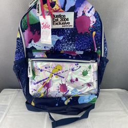 justice girls backpack