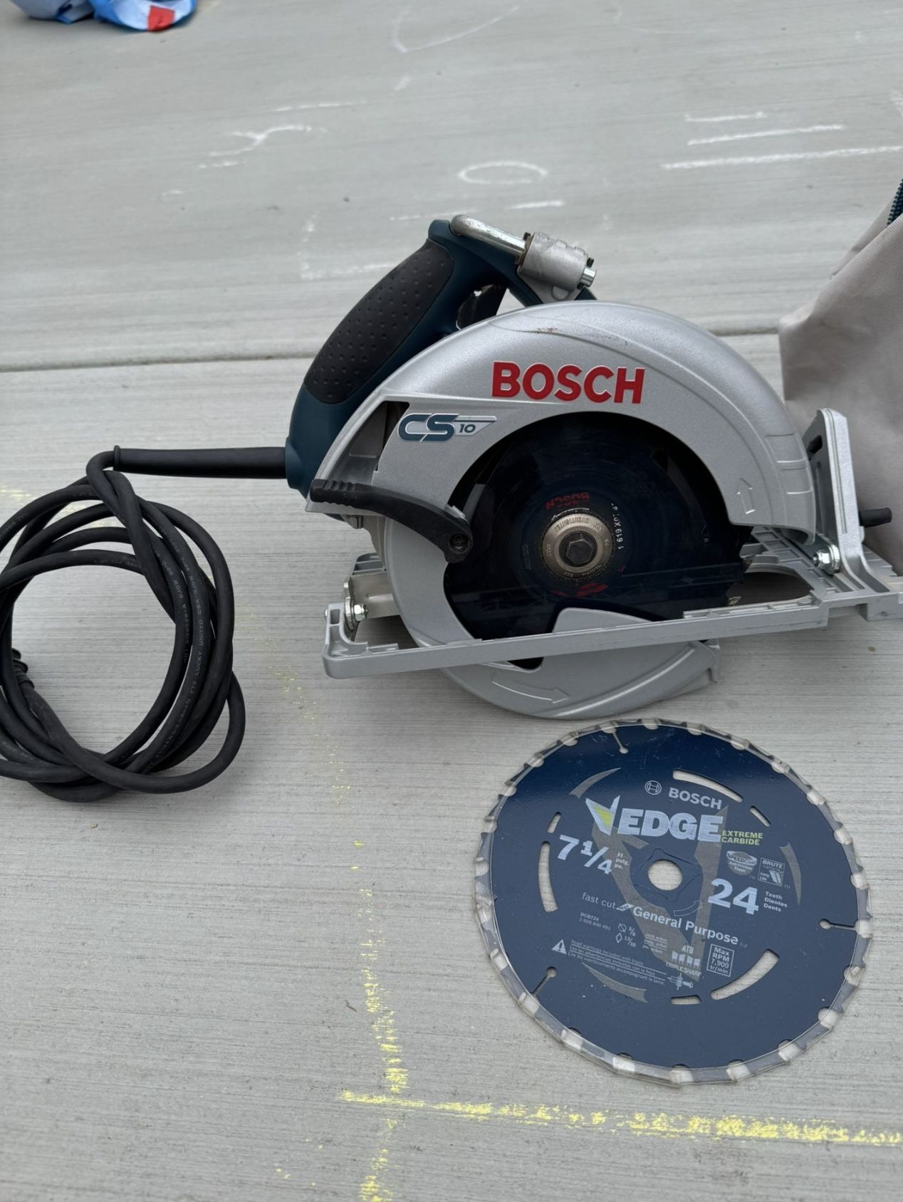 Bosch 7 1/4” Circular Saw