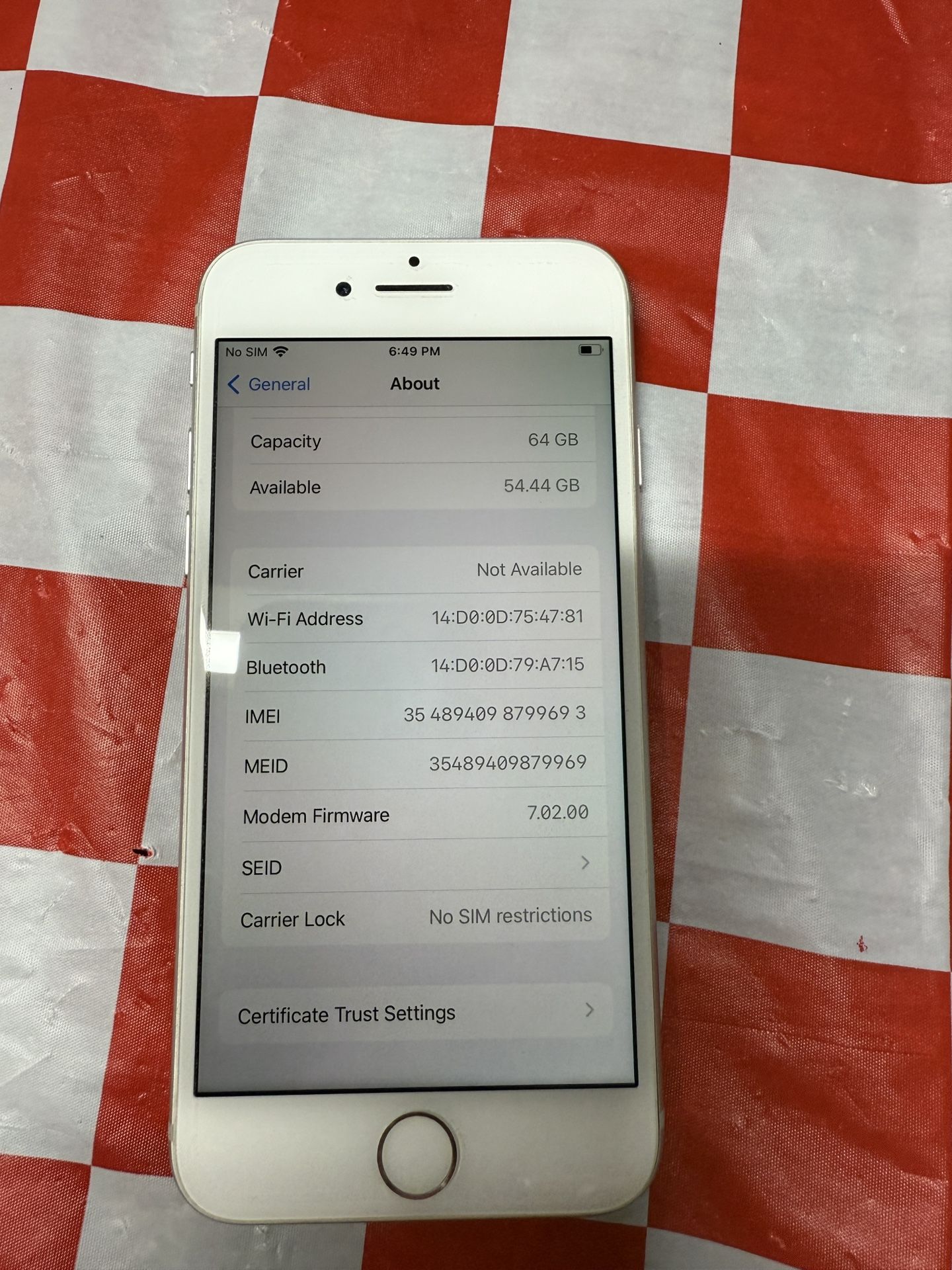 Apple iPhone 8 64g Unlocked