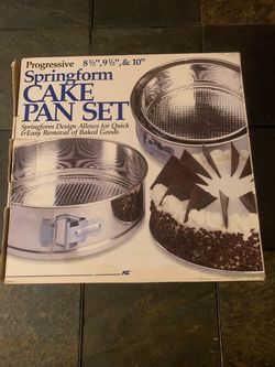 Springform Cake Pan Set (Brand New)
