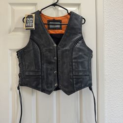 Leather Vest