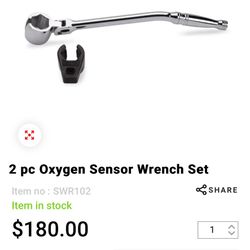 Snap On Oxygen Sensor Wrench Set 