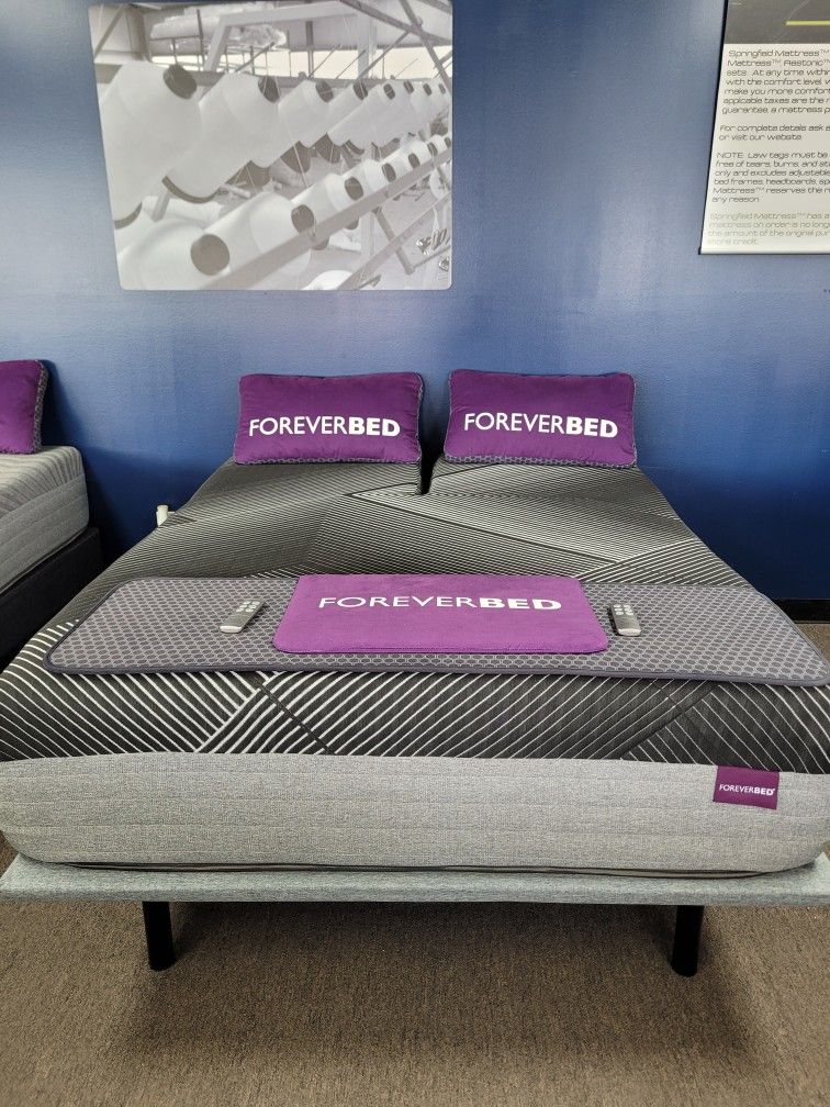 Limited Supply Handcrafted Split King Bed.