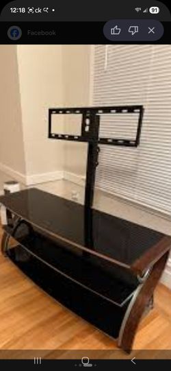 T.V. stand 3-n-1/ brown cherry