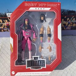WWE Elite / Ultimate : Bret Hart Figure 