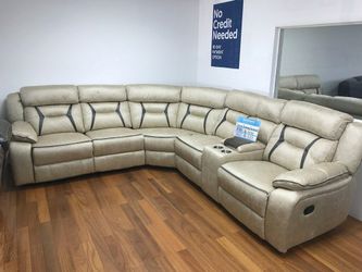 Plush New Tuscany reclining sectional sofa on only $999. FREE SAME DAY DELIVERY