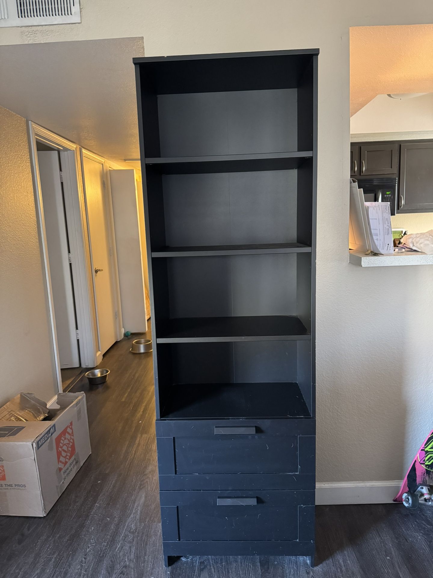 Large IKEA Bookshelf With Storage