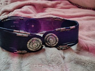 Vintage leather belt