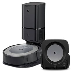 iRobot Roomba i3+ EVO (3550) Robot Vacuum and Braava Jet m6 (6113) Robot Mop Bundle