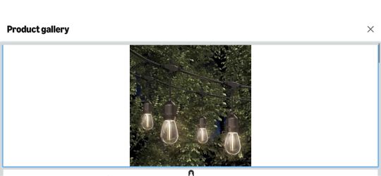 4.6 4.6 out of 5 stars (5) artika Eclipse Solar 20 LED Bulb String Light with Remote