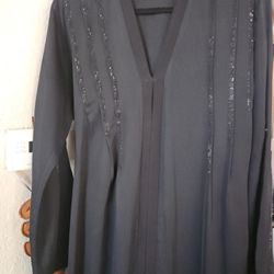 Korean CREPE BLACK ABAYAS MANY DIFFERENT SIZES AND DESIGN TO choose From Top Quality 