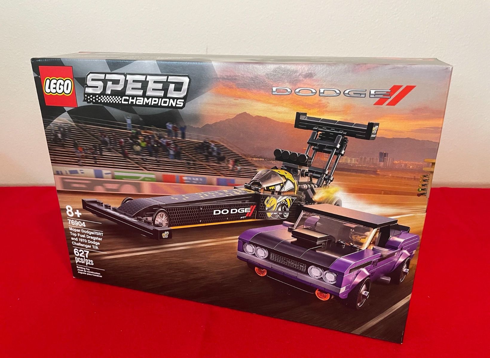LEGO Speed Champions Mopar Dodge SRT Dragster & 1970 Dodge Challenger