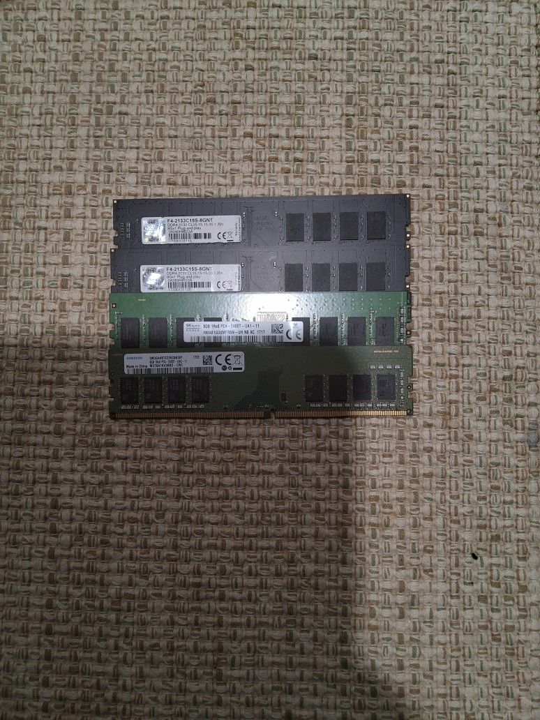 4 Sticks Of 8gb Ddr4 Ram