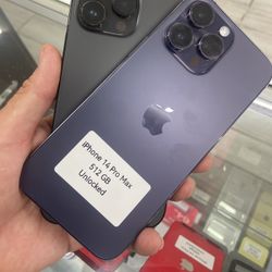 iPhone 14 Pro Max Unlocked. Cash Or $10 Down W Approval 