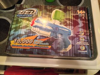 Water gel gun