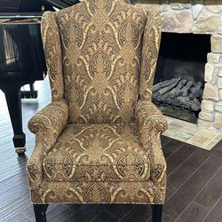 Quality Custom Wingback Chair  2 available