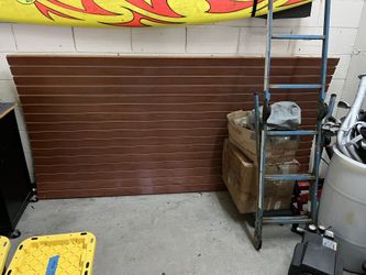 New Sliding Pegboard 4x8 Sheet, only 1 left 