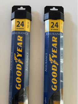 2 New Goodyear Assurance  24” Wiper Blades
