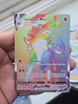 Lycanroc vmax (rainbow)