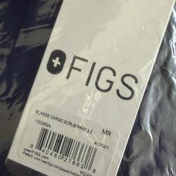 FIGS NAVY KADE PANTS (M) 