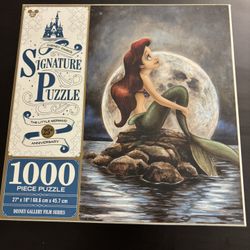 25th Anniversary Little Mermaid 1000 Piece Puzzle