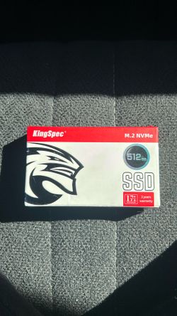 KingSpec NX Series 512GB Gen3x4 NVMe M.2 SSD, Up to 3500MB/s, 3D NAND Flash M2 2280 Internal Solid State Drive, for Desktop and Laptop