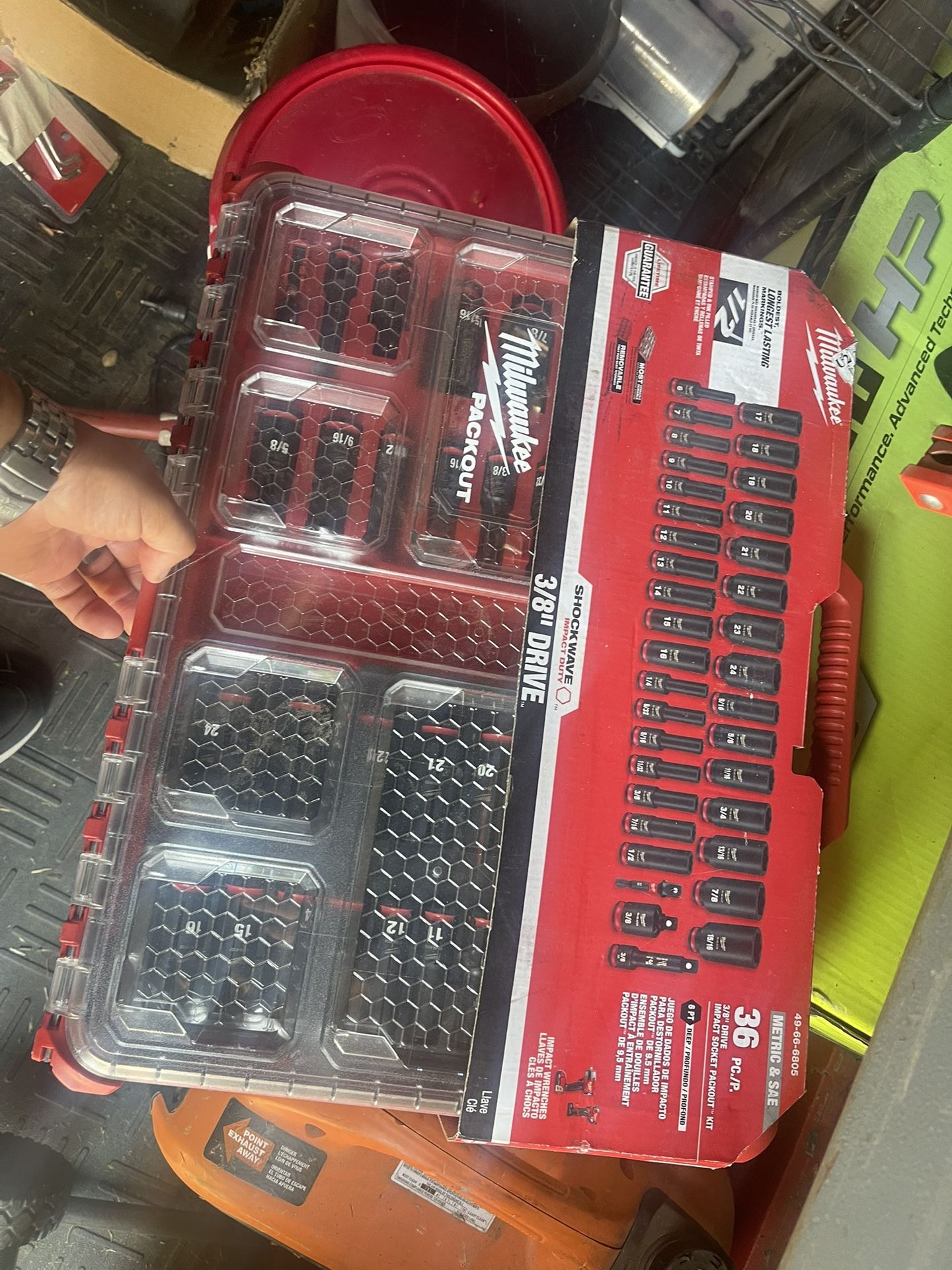 Milwaukee socket set