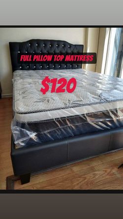 Full pillow top mattress