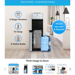 Brio 500 Series 2-Stage Bottleless Water Cooler