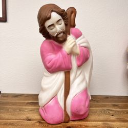 Vintage 1995 Empire Blow Mold 28" Joseph Outdoor Christmas Nativity